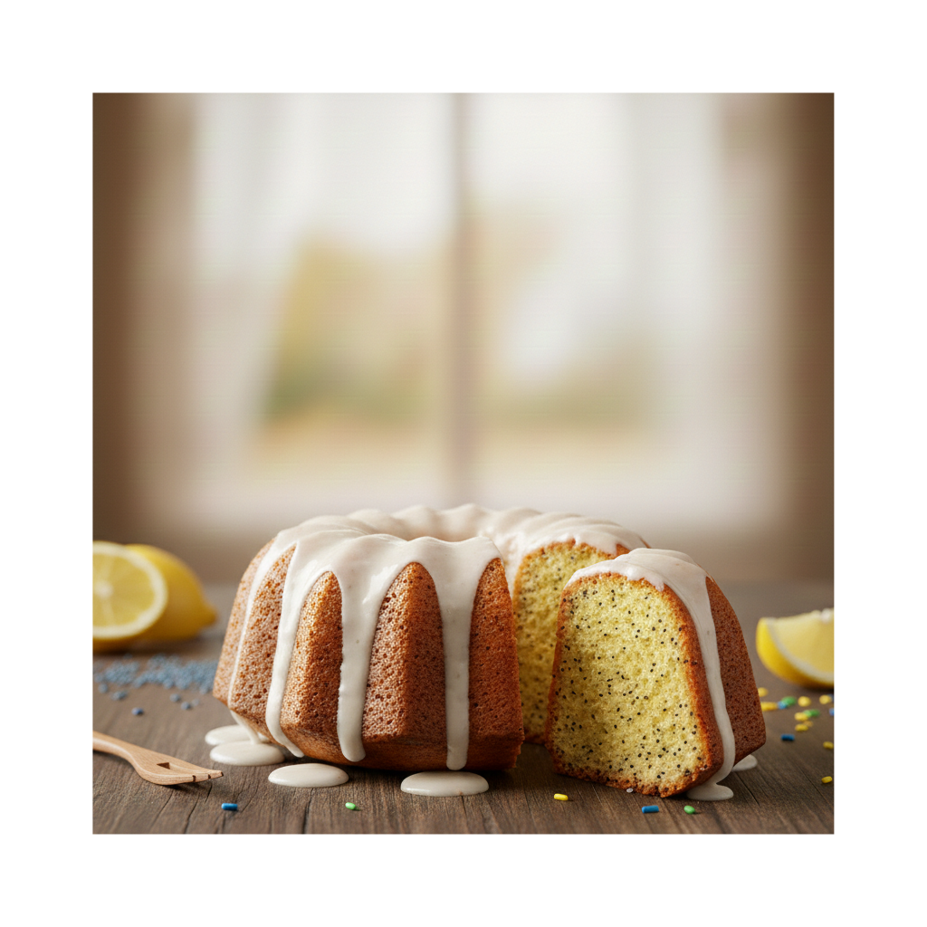 Backmischung: Lemon & Poppy Seed Cake Klassik