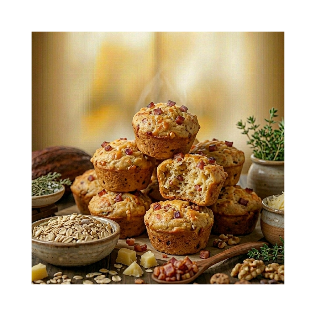 Savory Snack Muffins: Klassik